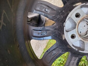 ALU disky R17 5x108 7,5J17H2 (ET44) + pneu 215/55 ZR17 98W - 15