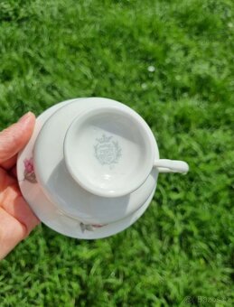 Starožitná porcelánová sňidaňova sada WEIMAR Německo - 15