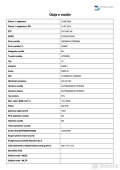 Prodám Citroen C8, 2.0 BA 103 kW ; nejvyšší výbava - 15