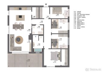 Prodej rodinného domu 169 m², pozemek 1013 m² Netvořice - Ma - 15