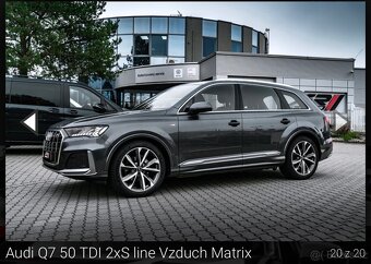 Audi Q7 50 TDI 2xS line Vzduch Matrix - 15