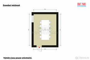 Pronájem kancelářského prostoru, 21 m², Plzeň, ul. Riegrova - 15