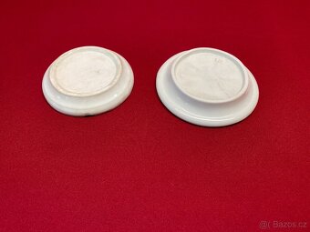pivní půllitr starý porcelánový podtácek pod pivo láhev - 15