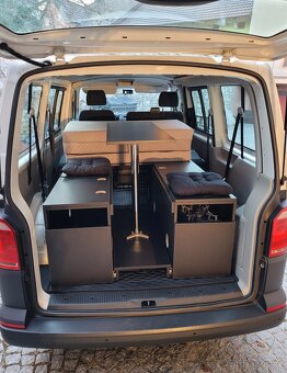 Vestavba minibus dodávka pick up kempovací vestavba - 15