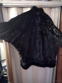 Pravý norkový kožich paleto - 15