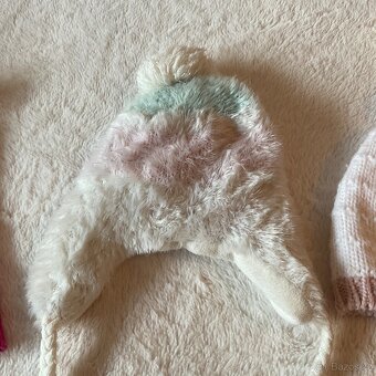 3x dívčí čepice- Lindex, HM, bez značky- 92-104 - 15