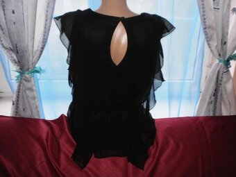 tunika#spolecenska# cerna # Orsay # volanky # halenka - 15