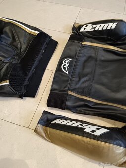 Berik Bionic Gold-Pánská kožená moto kombinéza, dvoudílná - 15
