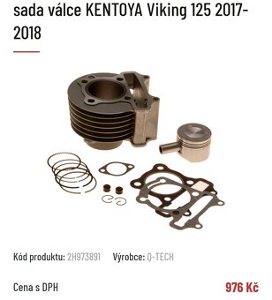 Skútr Kentoya Vikig 125 - 15