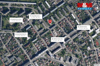 Prodej bytu 2+1, 59 m², Hradec Králové, ul. Markovická - 15