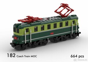 Lego vlaky - návody českých vozidel - 15
