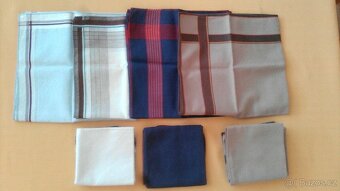 Retro kapesníky (70.- 90.léta) - dámské, dětské, pánské - 15