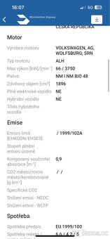 Díly octavia 1 1.9 tdi 66 kw AHL - 15