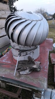 prodám ventilační turbíny , použité - 15