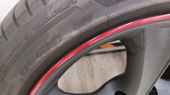 Alu kola 5x112 r17.Černe Eta Beta vw škoda audi Seat - 15