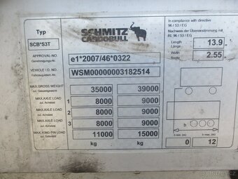 25107 návěs Schmitz Cargobull SCS 24/L-13,62 MB Standart - 15