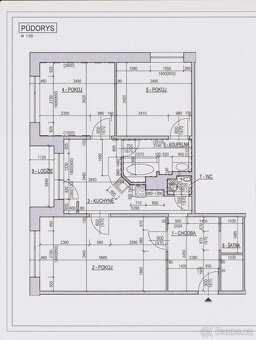 Prodej 3+1 Bystrc, ul. Kuršova, 75 m2, lodžie, šatna - 15