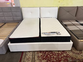 AKCE NOVÁ kožená Postel-letiště 180x200cm komplet - 15