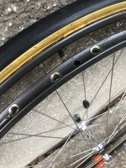 Galuskové predné koleso Campagnolo Record, Mavic GEL 280 - 15