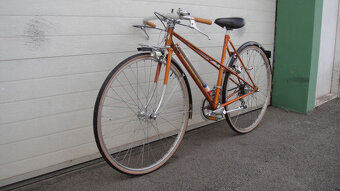 Peugeot, 1979, nádherné dámské kolo, oranžová perleť - 15