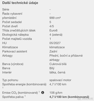 Škoda Fabia 3,  1.0,r.v.2015,  1.Majitel, 55kw, 75hp - 15