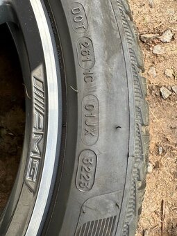 Mercedes E class W213 AMG R19 5x112 Zimní Michelin Alpin - 15