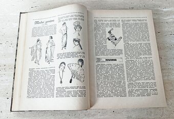 Časopisy Šťastný domov, dva svázané ročníky 1923 a 1924 - 15