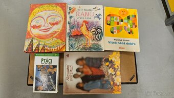 sklenky, hepafiltr do vysavače,kožíšek,knihy - 15