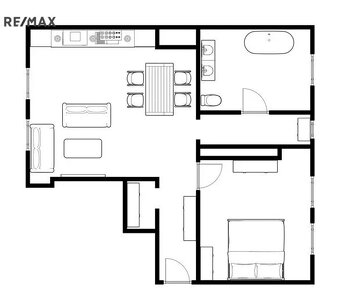 Podkrovní byt 2+kk, 66,9m² - před dokončením - 15