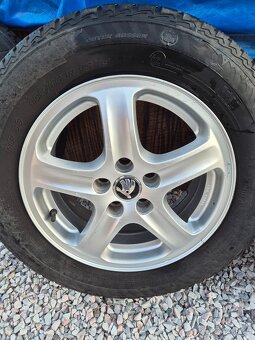Kompletní kola Škoda Octavia, 5x100, 195/65 R15 - 15