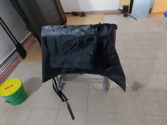 Prodám zánovní katamarán Prologic+motor Haswing 55lb - 15