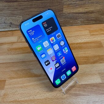 iPhone 15 Pro 128GB, černý (12 měsíců záruka) - 15