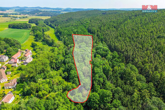 Prodej stodoly s lesním pozemkem 5096 m², Hostouň - Slatina - 15