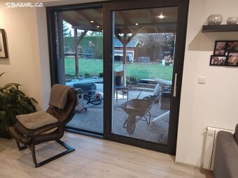 Hs portál hliník 190x205cm trojsklo profil Ultraglide. - 15