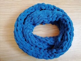 Nový měkký pletený nákrčník puffy (color...) - 15