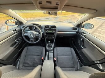 Vw Golf 6 combi - 2009 - 1.6tdi 77kW - tažné - alu kola 18" - 15
