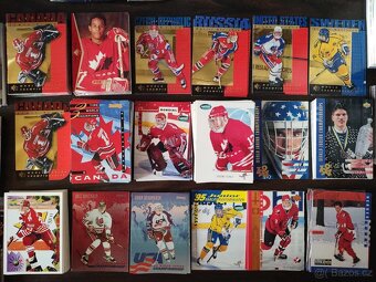 Predám hokejové kartičky repre. (Wien96, Globe95, Semic95..) - 15