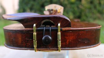 Celé starožitné housle z Mittenwaldu, Německo - 15