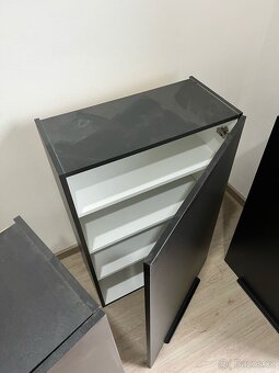 Prodám kuchyňskou linku, černá, matná, NOVÁ - 15
