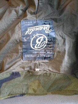 BUNDA PARKA M65 BRANDIT GIANT SWEDISH CAMO XXL - 15