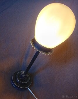 STEAMPUNK RECYCLE ART - PATINOVANÝ KOV - LAMPY - 15