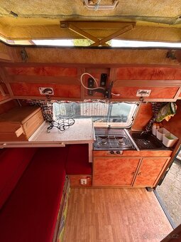 Karavan obytný do přírody na ryby + předstan - 15