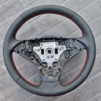 Bmw 5 e60, e61 nový kožený volant - 15