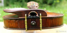 Mistrovské celé starožitné housle z 18 století, nádherný kus - 15