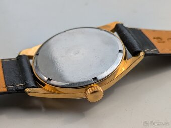 HODINKY PRIM 17 JEWELS - ZLACENÉ.-  TOP STAV - 15