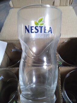 SKLENIČKY-Nestea 10ks, nepoužité. - 15