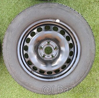 Sada zimní pneu 215/60 R 16, orig. disky a poklice - 15