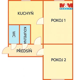 Prodej bytu 2+1, 52 m², Praha, ul. Jihlavská - 15