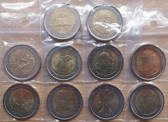 Pamätné 2 EURO - UNC + OBEH - 15