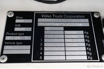 Volvo FH 540 - 6x4 – 6x2 – Tandemlift – Tahač + Hydraulika - 15